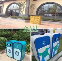 景區分類垃圾桶產品設計、生產制作的要點