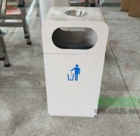 商場(chǎng)游樂園鋼制垃圾桶