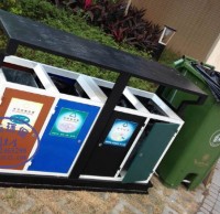 分類垃圾桶標識不清不明,垃圾何以分類?