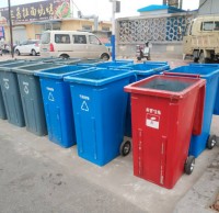 垃圾分4類!新式分類垃圾桶上崗