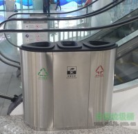 地鐵不銹鋼分類垃圾桶
