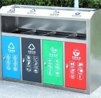 不同環(huán)境下選擇哪種戶外分類垃圾桶?