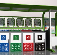 小區(qū)戶外分類垃圾亭生產(chǎn)廠家