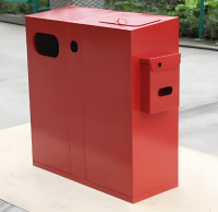 戶外防靜電金屬分類垃圾箱智慧城市環(huán)保設(shè)施的創(chuàng)新實踐