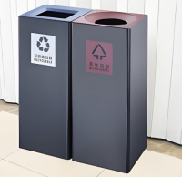 室內組合式噴粉金屬垃圾桶空間的無聲美學與實用革命