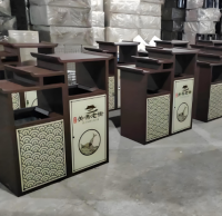 街道復古不銹鋼分類垃圾桶為城市景觀注入環保與人文魅力