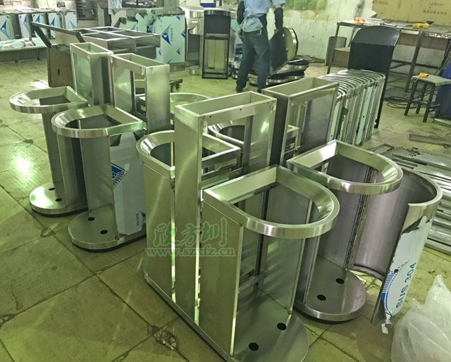 分類垃圾箱焊接打磨圖